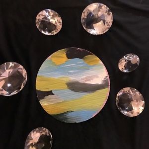 Home Accent Colorful Plate